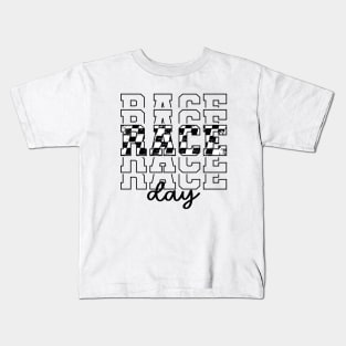 Racing Day  Race Lover Kids T-Shirt